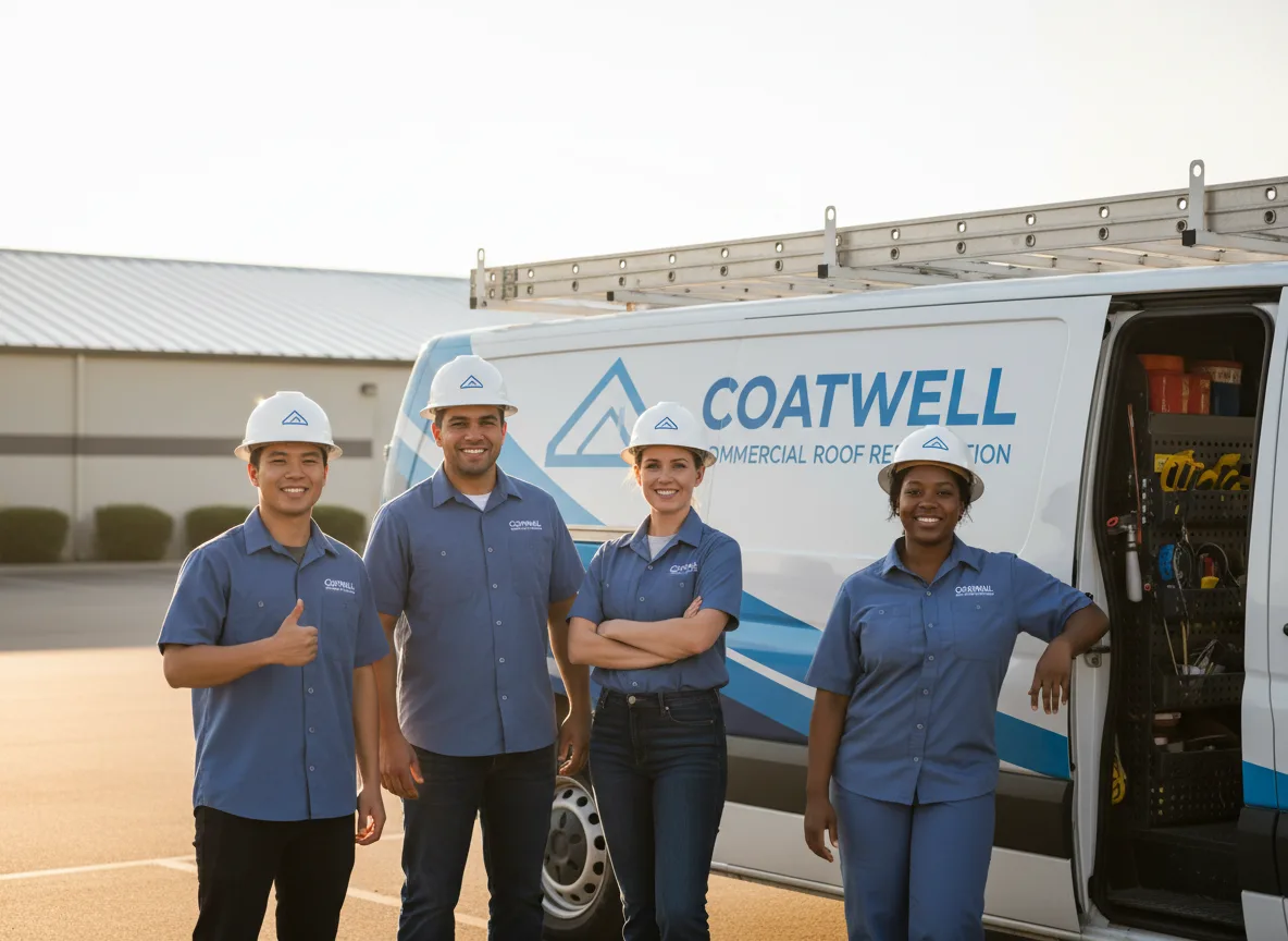 Commercial roof coating company in Bancroft, WI
